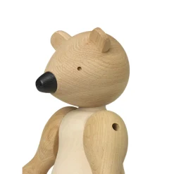 Kay Bojesen Bjørn stor eg/ahorn 40 cm