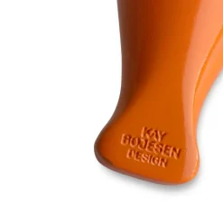 Kay Bojesen Fugl nøglering orange H 4,5 cm