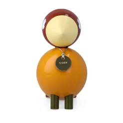 Kay Bojesen Story Birds Hygge sangfugl orange H 15,5 cm