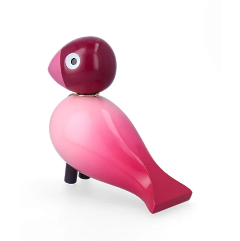 Kay Bojesen Story Birds Passion sangfugl pink H 15,5 cm