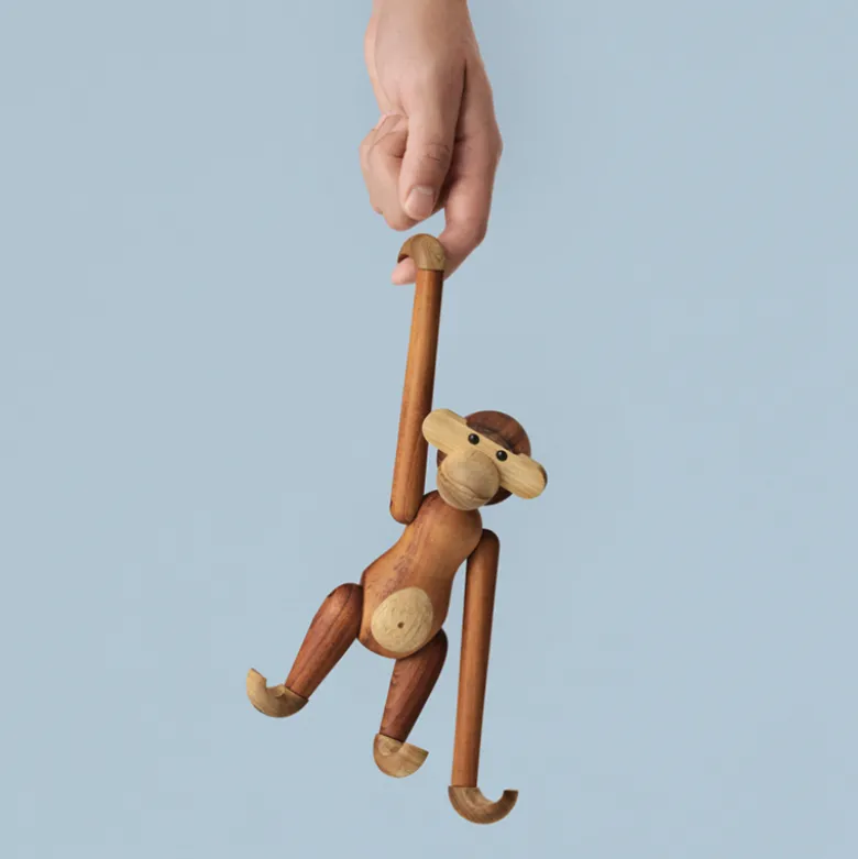 Kay Bojesen Abe lille 18,5 cm teak/limba