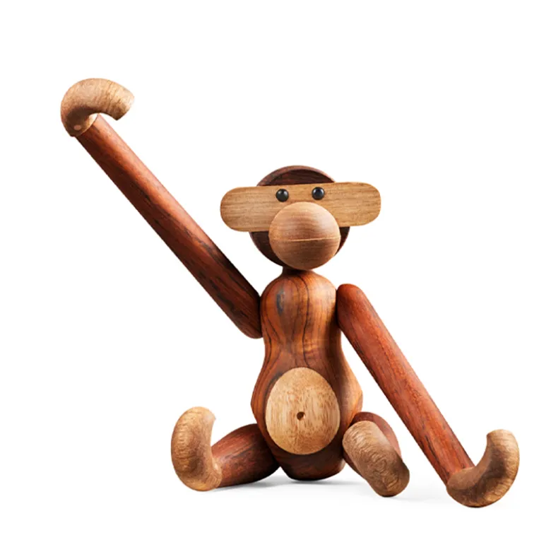 Kay Bojesen Abe lille 18,5 cm teak/limba