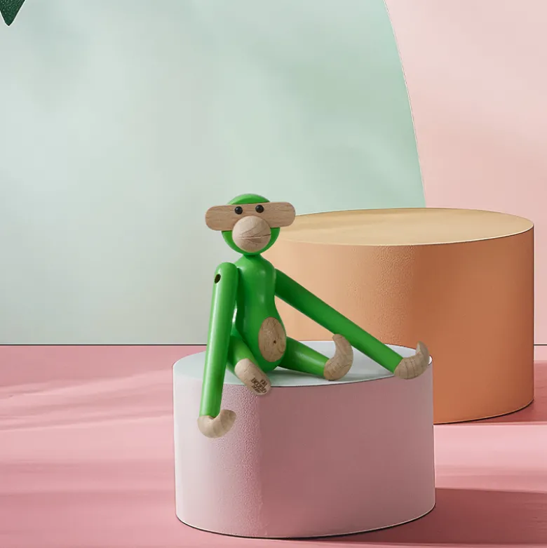 Kay Bojesen mini abe lysegrøn 9,5 cm