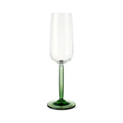 Kähler Hammershøi champagneglas grøn 2 stk. 24 cl