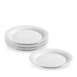 Kähler Hammershøi frokosttallerken Ø 22 cm hvid 4 stk.