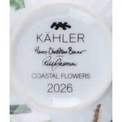 Kähler Hammershøi Summer 2026 coastal flower krus 33 cl