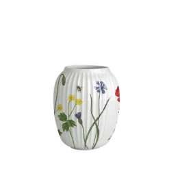Kähler Hammershøi Summer vase hvid H 21 cm