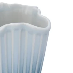 Kähler Hammershøi Unfold vase blå H 16,5 cm