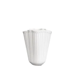 Kähler Hammershøi Unfold vase hvid H 20,5 cm
