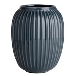 Kähler Hammershøi vase antracitgrå 20 cm