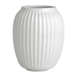 Kähler Hammershøi vase hvid 20 cm
