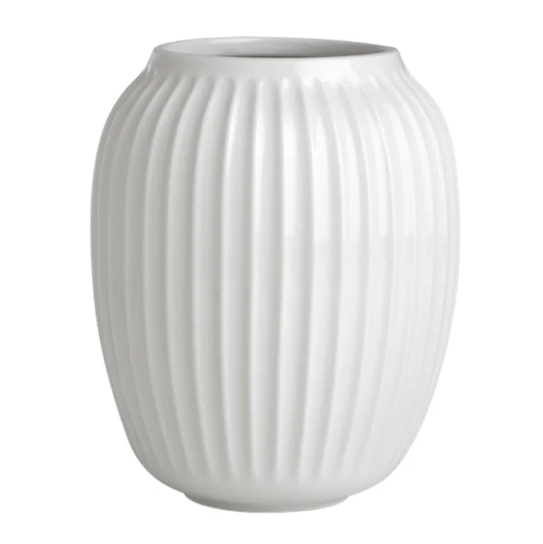 Kähler Hammershøi vase hvid 20 cm