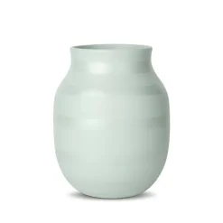Kähler Omaggio vase creme/mint tone H 20 cm