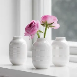 Kähler Omaggio vase perlemor mini 3 pak
