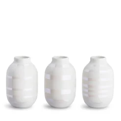 Kähler Omaggio vase perlemor mini 3 pak