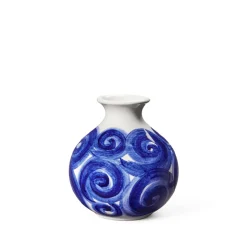 Kähler Tulle vase blå H 10,5 cm
