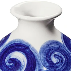 Kähler Tulle vase blå H 10,5 cm