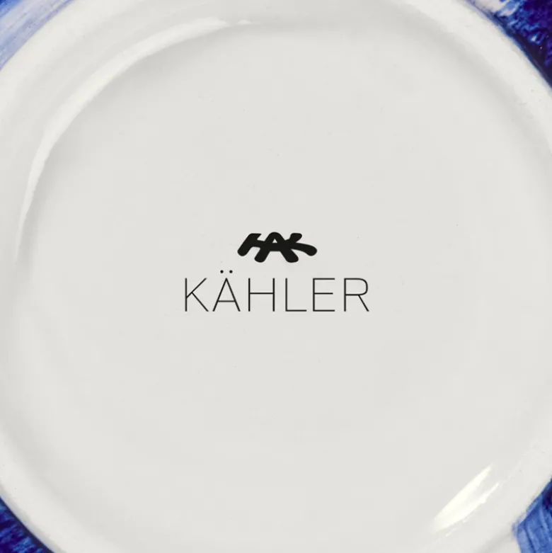Kähler Tulle vase blå H 22,5 cm