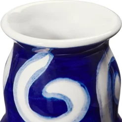 Kähler Tulle vase blå H 13 cm