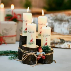 Klarborg adventslys nisse i skjul