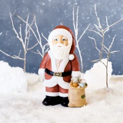 Klarborg Julemanden figur rød 22,5 cm