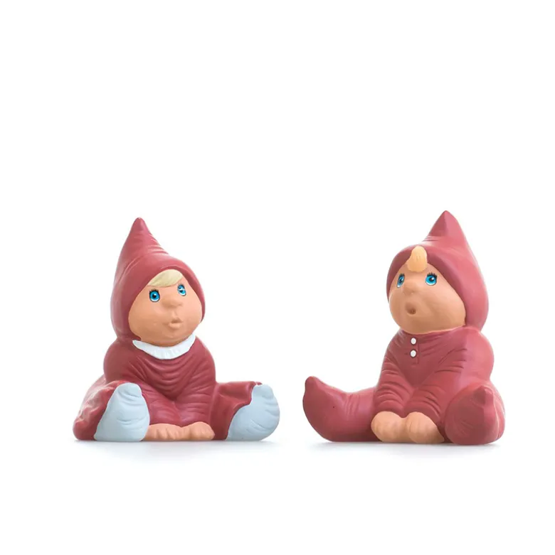 Klarborg nisser Bette Knud og Bette Inger med grød og 2 mus