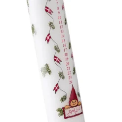 Klarborg Paw Kalenderlys hvid 25 cm