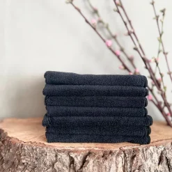 Klud microfiberklude 7 ugedage black 30x30 cm