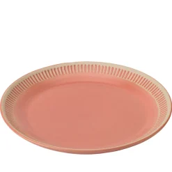 Knabstrup Colorit middagstallerken koral 27 cm