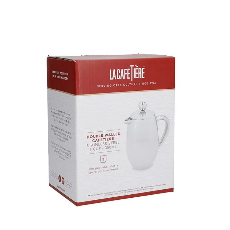 LaCafetiére dobbeltvægget stempelkande stål 350 ml