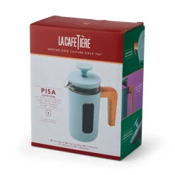 LaCafetiére Pisa stempelkande himmelblå 350 ml