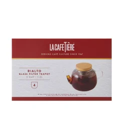 LaCafetiére tekande med filter glas 1.2 liter