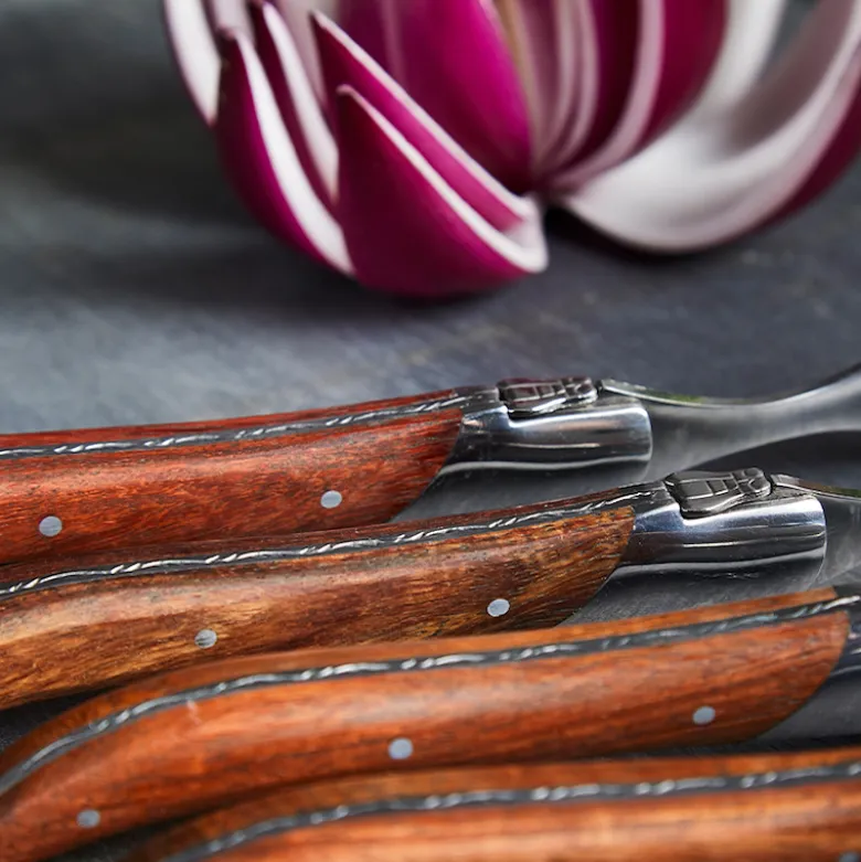 Laguiole by HÂWS steakgafler brun 6 stk.