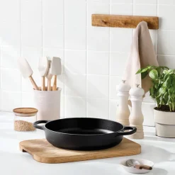 Le Creuset Everyday støbejern pande Ø 28 cm matte black