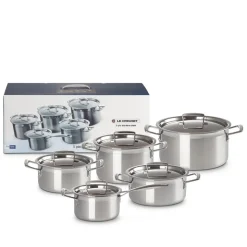 Le Creuset grydesæt 5 dele rustfrit stål