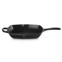 Le Creuset Signature støbejern grillpande 26 cm matte black