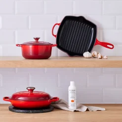 Le Creuset Signature støbejern grillpande 26 cm cerise