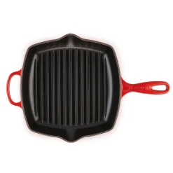 Le Creuset Signature støbejern grillpande 26 cm cerise