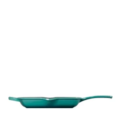 Le Creuset Signature støbejern grillpande 26 cm bleu riviera