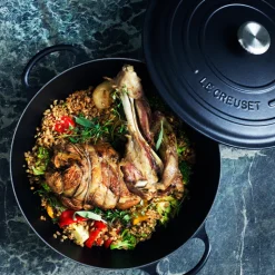 Le Creuset Signature støbejern stegegryde Ø 32 cm matte black