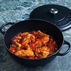 Le Creuset Signature støbejern stegegryde Ø 32 cm matte black