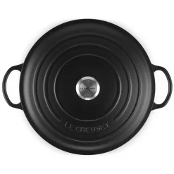 Le Creuset Signature støbejern stegegryde Ø 32 cm matte black