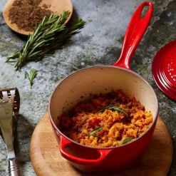 Le Creuset Signature støbejern kasserolle Ø 16 cm cerise