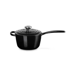 Le Creuset Signature støbejern kasserolle Ø 16 cm black