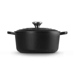 Le Creuset Signature støbejern rund gryde Ø 24 cm matte black