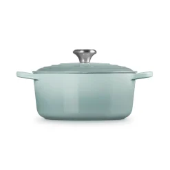 Le Creuset Signature støbejern rund gryde Ø 24 cm sea salt