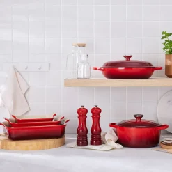 Le Creuset Signature støbejern rund gryde Ø 24 cm cerise