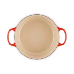 Le Creuset Signature støbejern rund gryde Ø 24 cm cerise