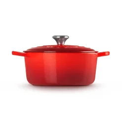 Le Creuset Signature støbejern rund gryde Ø 24 cm cerise