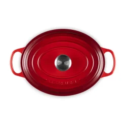 Le Creuset Signature støbejern oval gryde Ø 29 cm cerise